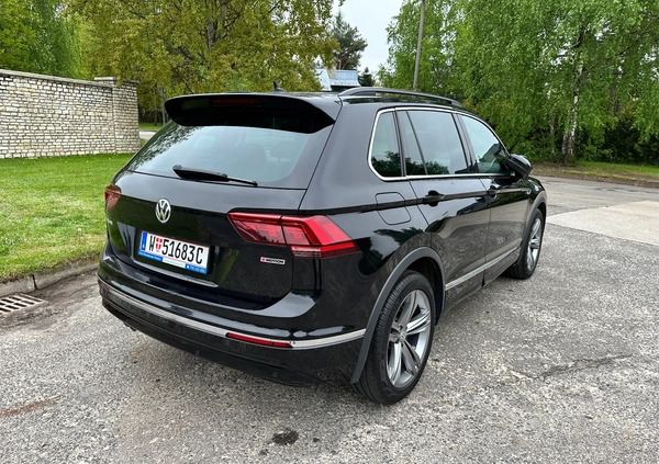 Volkswagen Tiguan cena 119500 przebieg: 58900, rok produkcji 2019 z Żarki małe 497